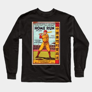 VINTAGE FIRECRACKER HOME RUN Long Sleeve T-Shirt